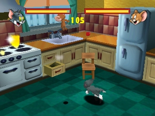 Tom and Jerry in Fists of Furry (Europe) (En,Fr,De,Es,It,Nl) In game screenshot